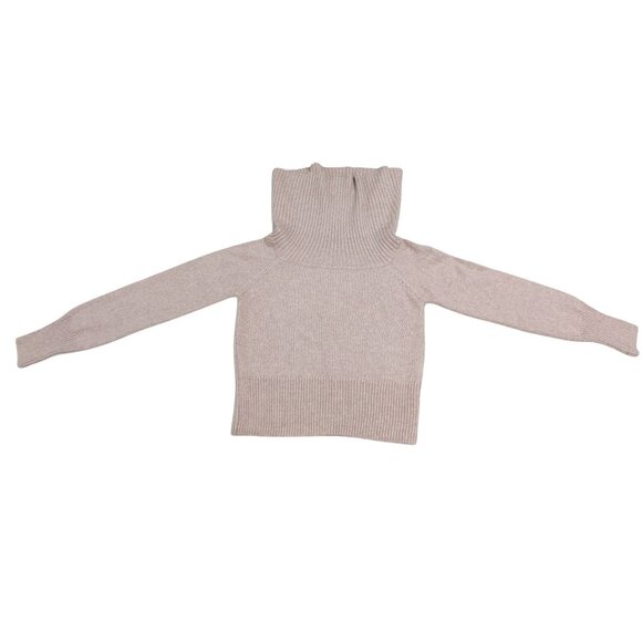 💫 Jessica Simpson Ribbed Foldover Turtleneck Sweater – Size S – NWT - Picture 4 of 6